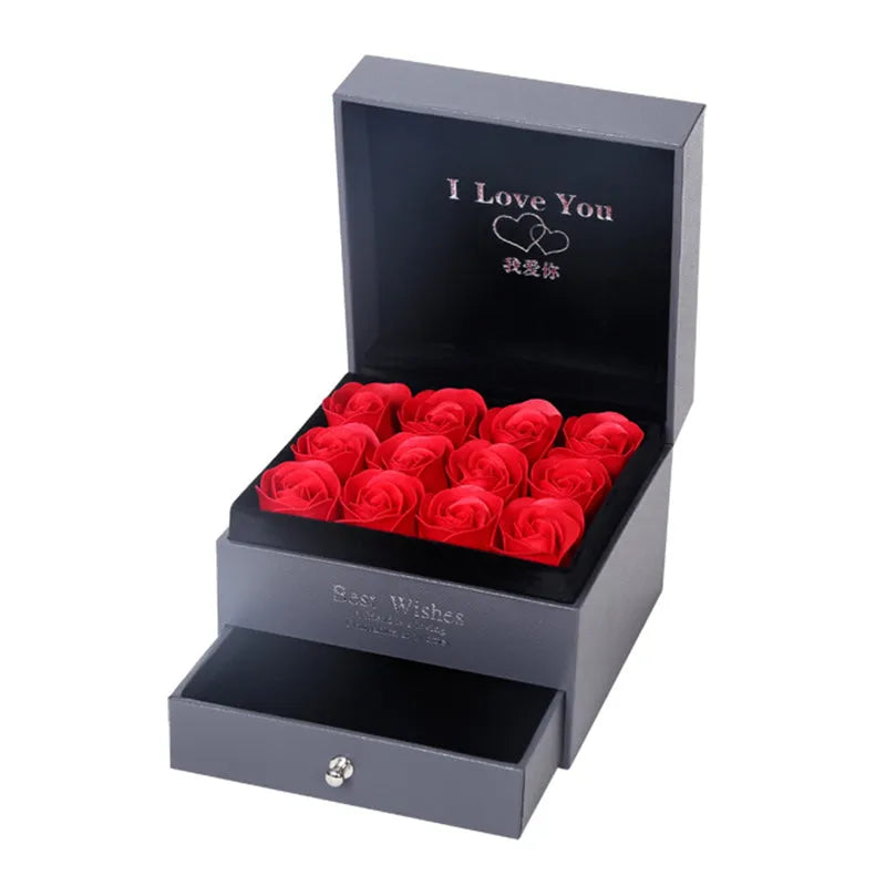Coffret Cadeau Collier Rose, Cadeau Parfait Pour La Saint-Valentin - Bellarte Enchanté Coffret Cadeau Collier Rose, Cadeau Parfait Pour La Saint-Valentin